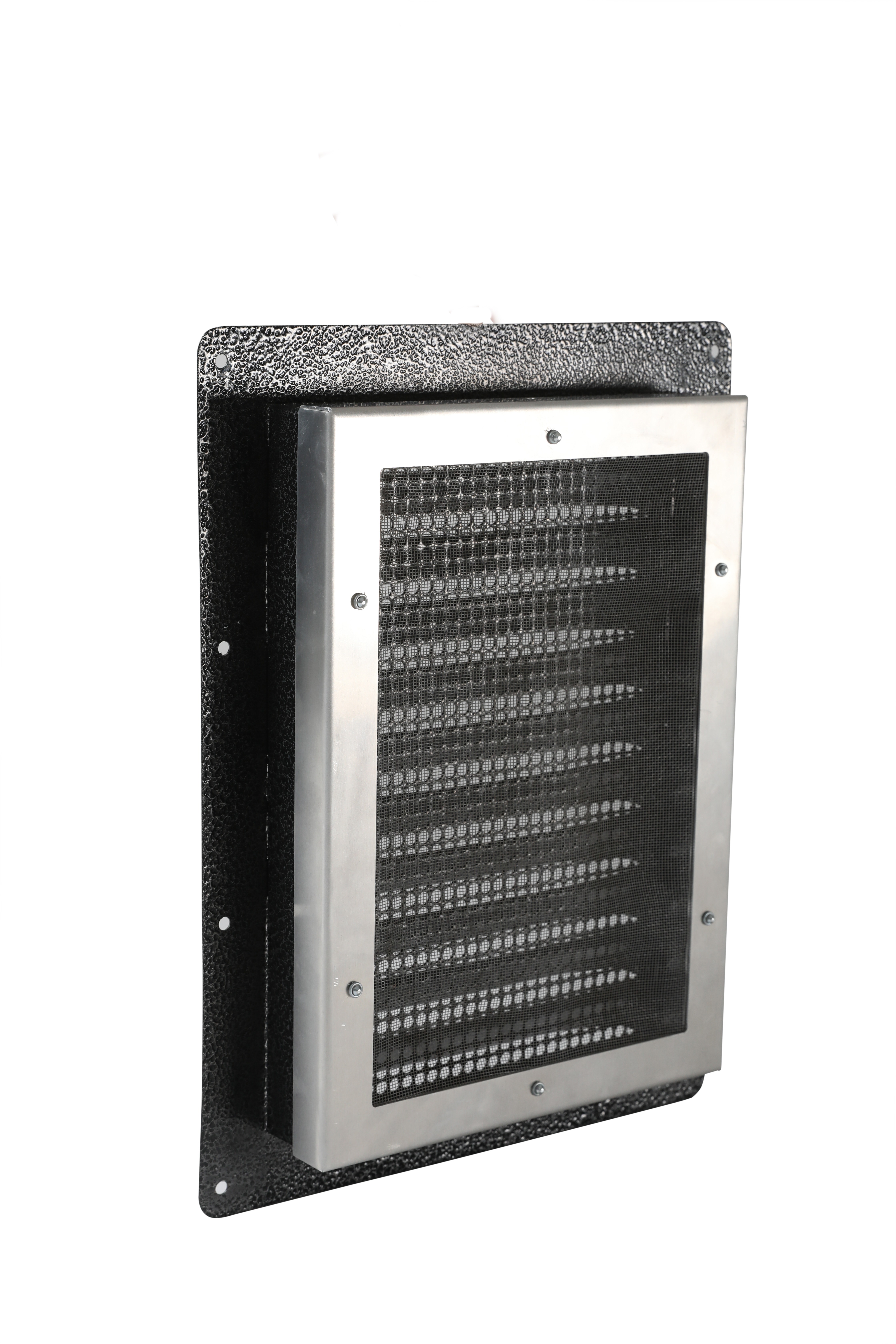 Improve Shipping Container Ventilation with the #6068 LV INSTA Louvered Vent and #6069 LV Bug Screen 